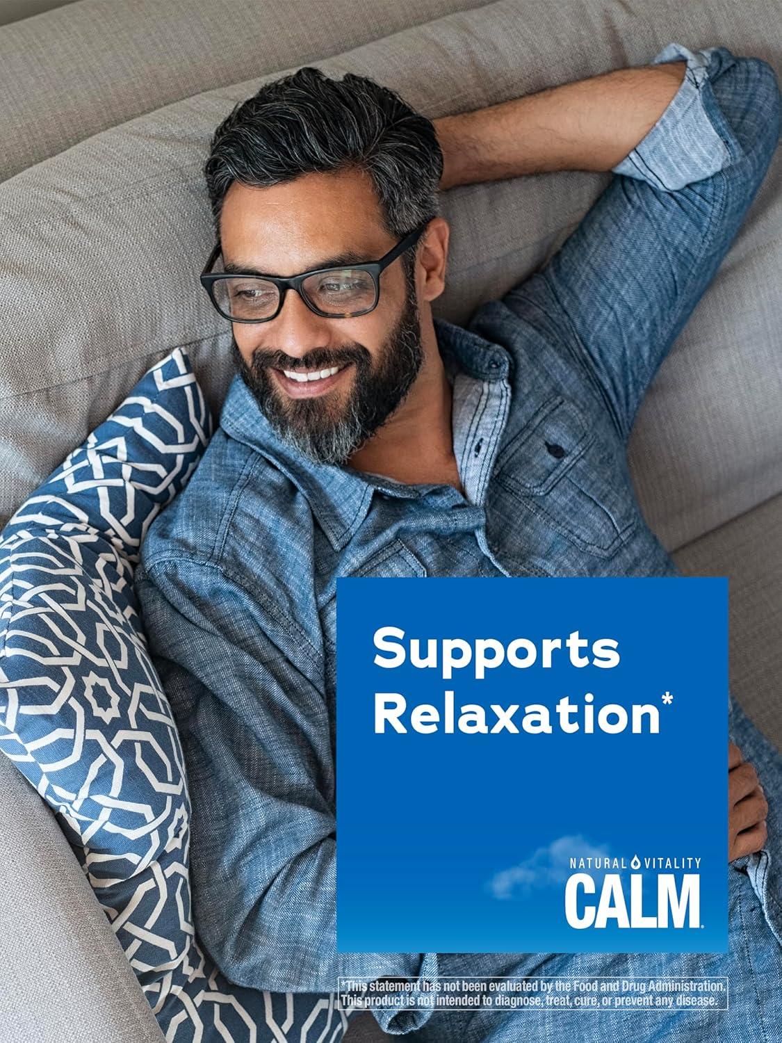 image:imageNatural Vitality Calm Magnesium Citrate Supplement AntiStress Drink Mix Powder Gluten Free Vegan amp NonGMO Orange 16 ozLemon