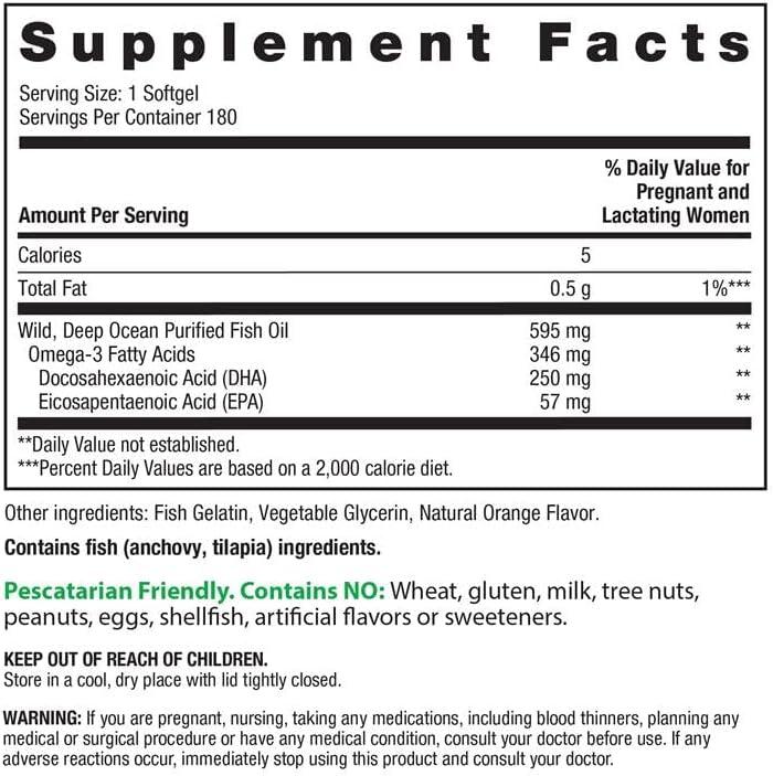 image:imageRainbow Light Prenatal DHA Vitamins for Women 60 Softgels Omega 3 Fish Oil DHA amp EPA Supports Mom amp Babys Health from Conception to NursingOrange
