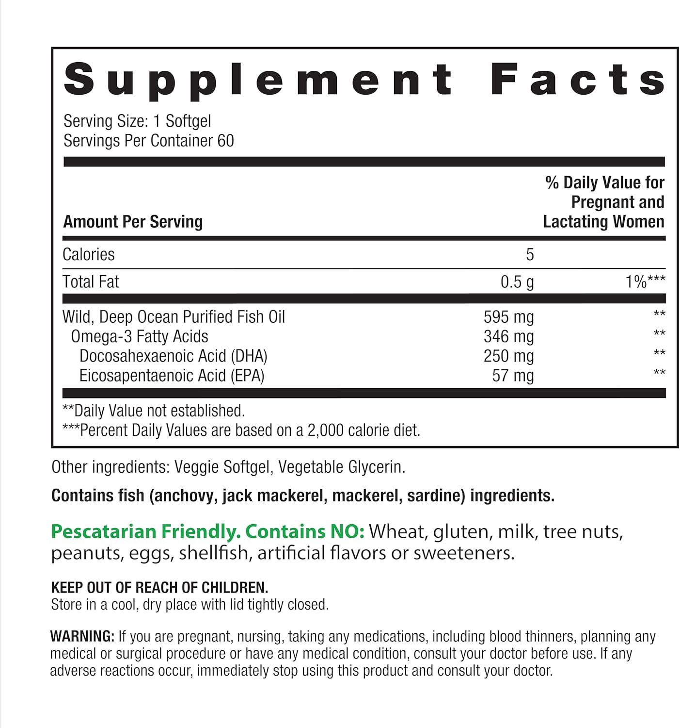 image:imageRainbow Light Prenatal DHA Vitamins for Women 60 Softgels Omega 3 Fish Oil DHA amp EPA Supports Mom amp Babys Health from Conception to NursingUnflavored