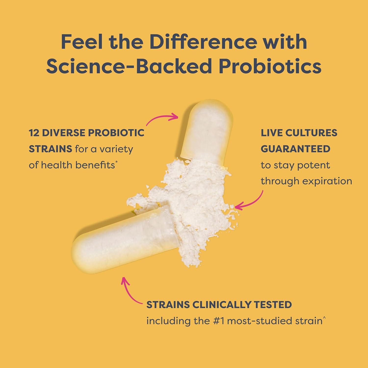 image:imageRenew Life Extra Care Digestive Probiotic Capsules 50 Billion CFU Guaranteed Daily Supplement Supports Immune Digestive Respiratory Health1 L Rhamnosus GG Dairy Soy and GlutenFree 30 Count50 Billion CFU