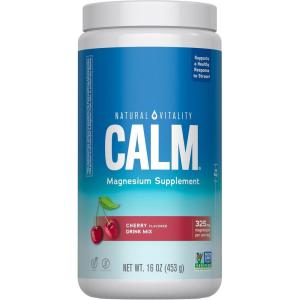 image:imageNatural Vitality Calm Magnesium 16oz Powder  Raspberry Lemon Flavored Supplement  NonGMO Vegan amp Gluten Free FormulaCalm Cherry