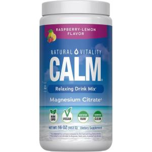 image:imageNatural Vitality Calm Magnesium 16oz Powder  Raspberry Lemon Flavored Supplement  NonGMO Vegan amp Gluten Free FormulaCalm Raspberry Lemon