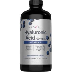 image:imageNeoCell Liquid Hyaluronic Acid  16 fl oz  with Vitamin C  Skin Hydration  Antioxidant Supplement  Blueberry FlavorHyaluronic Acid  C