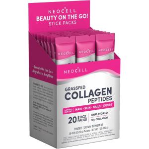 image:imageNeoCell Marine Collagen Peptides Powder  7 oz  Unflavored Supplement  with Vitamin C and MSM  Plus Hyaluronic Acid  Prebiotic Fiber Beauty Blend  Hair Skin amp Nails  for Women and MenUnflavored