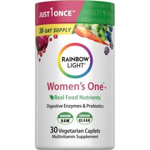 image:imageRainbow Light Womens One HighPotency Daily Multivitamin Womens Multivitamin Provides HighPotency Immune Support With Vitamin C Biotin and Ashwagandha Vegetarian 150 CountWomens One