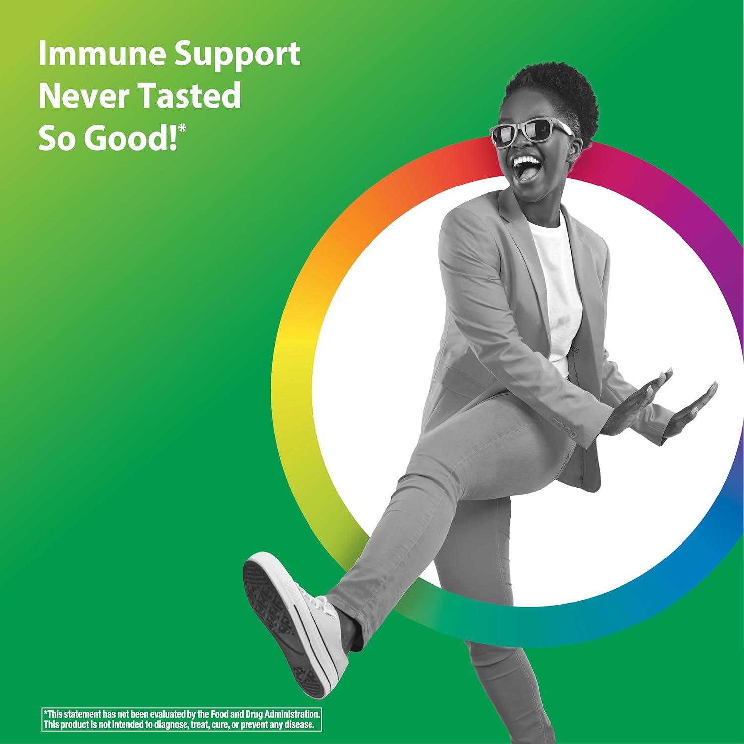 image:imageRainbow Light Vitamin C Gummies 60 Count Citrus Flavored with Vitamin E Immune amp Antioxidant Support for Adults and Kids