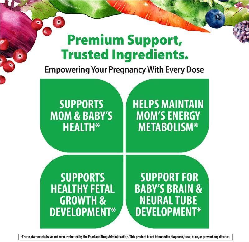 image:imageRainbow Light Prenatal Multivitamin One for Women 60 Caplets Essential Nutrition for Mom amp Baby Real Food Nutrients Prenatal Botanical amp Probiotic BlendPrenatal One