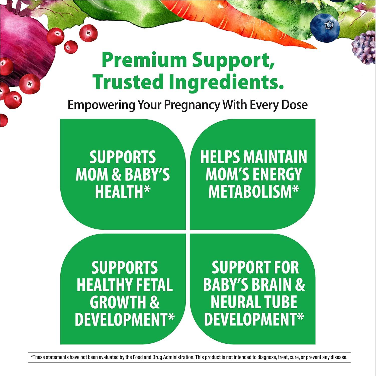 image:imageRainbow Light Prenatal Multivitamin One for Women 60 Caplets Essential Nutrition for Mom amp Baby Real Food Nutrients Prenatal Botanical amp Probiotic BlendPrenatal One