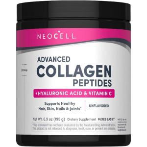 image:imageNeoCell Super Collagen Powder Collagen Plus includes Vitamin C amp Hyaluronic Acid Promotes Healthy Hair Beautiful Skin amp Nail Support Collagen Type 1 amp 3 12g Collagen per Serving 206 Oz69 Ounce Pack of 1